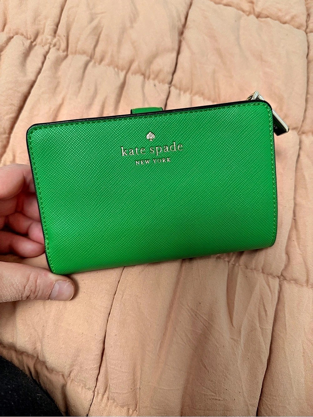Kate Spade New York Schuyler Medium Compact Bifold Wallet โ Fresh Greens